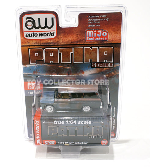 Auto World Mijo 1965 Chevy Suburban Weathered Rust Patina Series Limited Edition